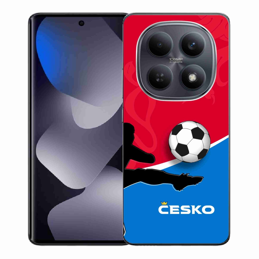 Gél borítás mmCase a Xiaomi Redmi Note 15 4G - futball Csehország 2