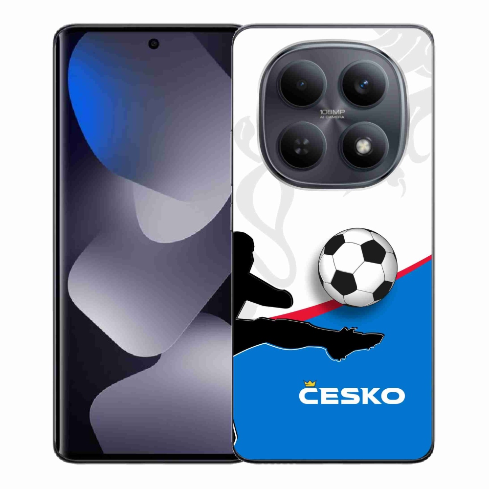 Gél borítás mmCase a Xiaomi Redmi Note 15 4G - futball Csehország 3