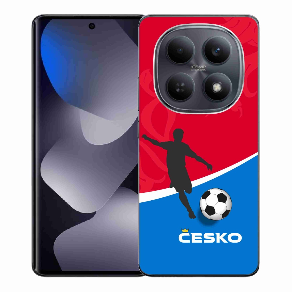 Gél borítás mmCase a Xiaomi Redmi Note 15 4G - futball Csehország