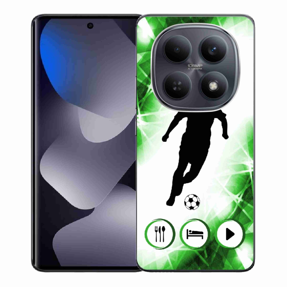 Gél borítás mmCase a Xiaomi Redmi Note 15 4G-hez - focista