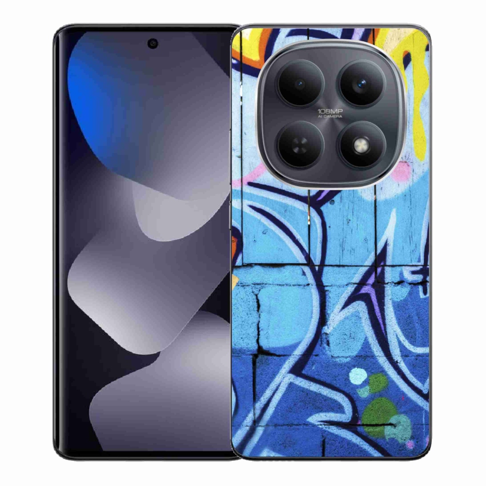 Gél borítás mmCase a Xiaomi Redmi Note 15 4G-hez - graffiti