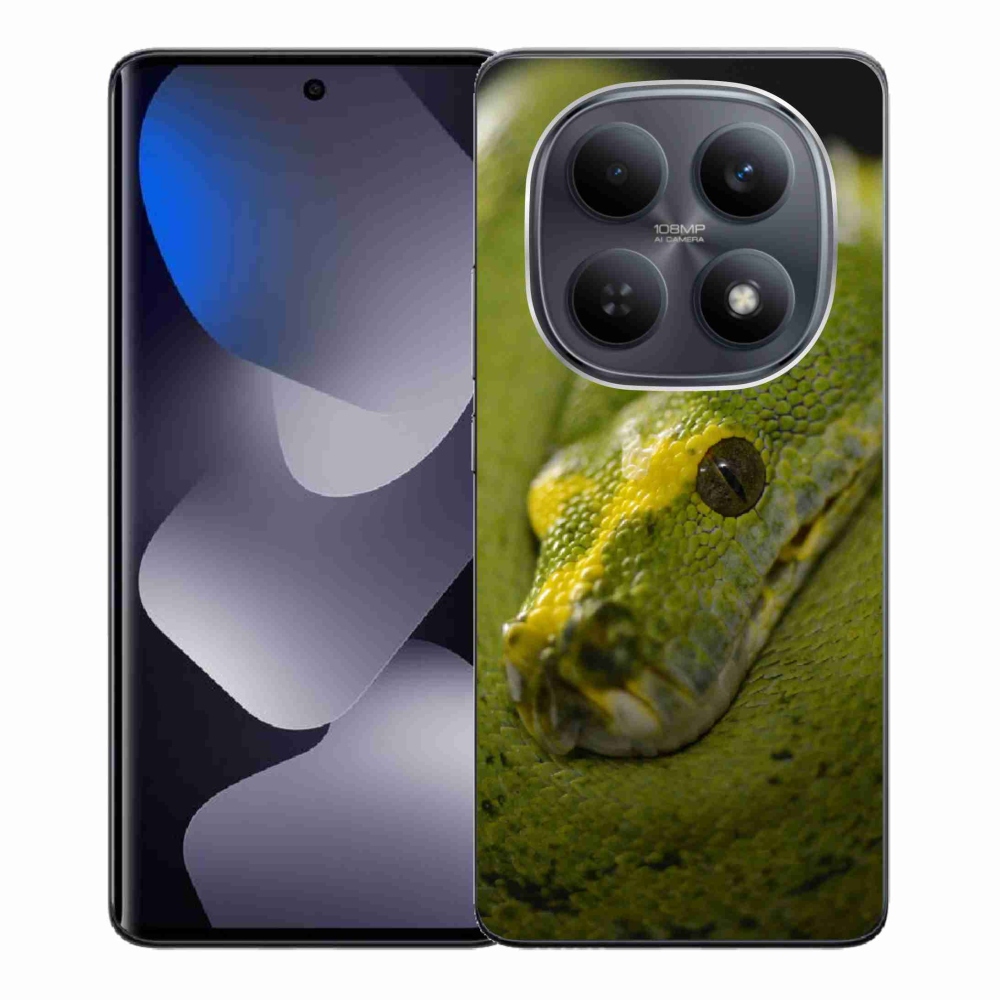 Gél borítás mmCase a Xiaomi Redmi Note 15 4G-hez - kígyó 2