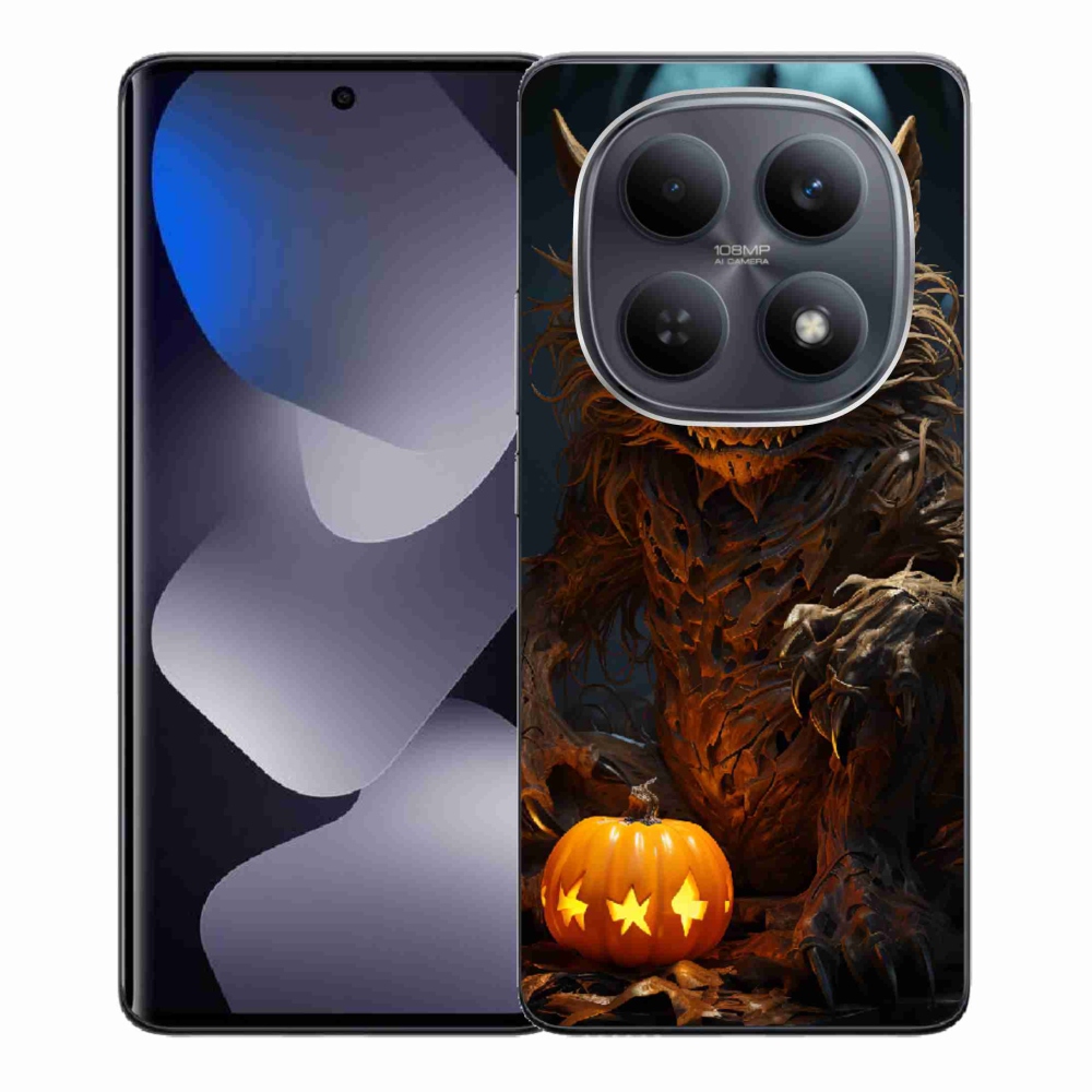 Gél borítás mmCase a Xiaomi Redmi Note 15 4G-hez - Halloween szörnyeteg