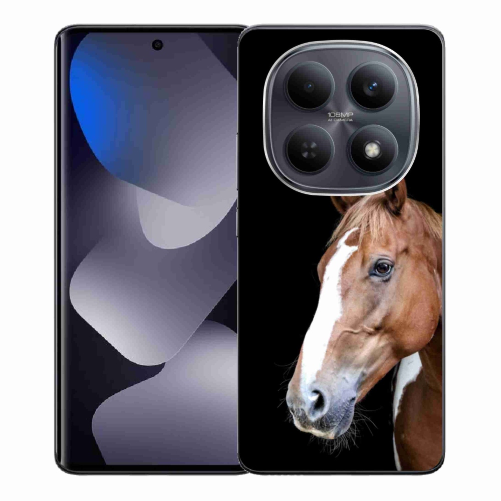 Gél borítás mmCase a Xiaomi Redmi Note 15 4G-hez - barna ló 3