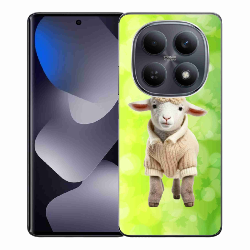 Gél borítás mmCase a Xiaomi Redmi Note 15 4G-hez - bárány pulóverben