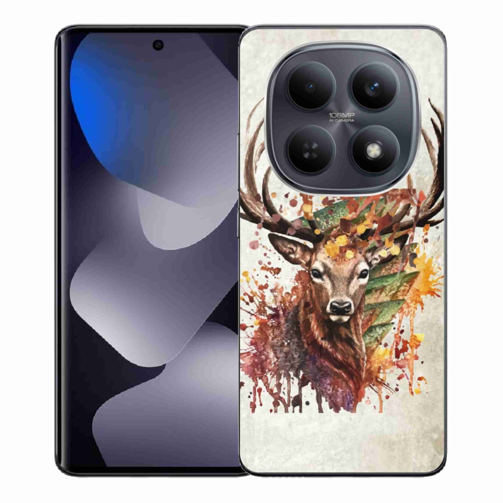 Gél borítás mmCase a Xiaomi Redmi Note 15 4G-hez - szarvas 1