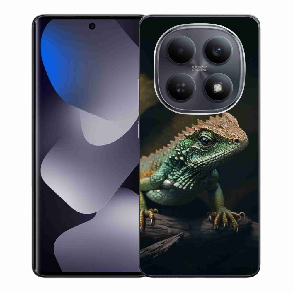 Gél borító mmCase a Xiaomi Redmi Note 15 4G-hez - gyík