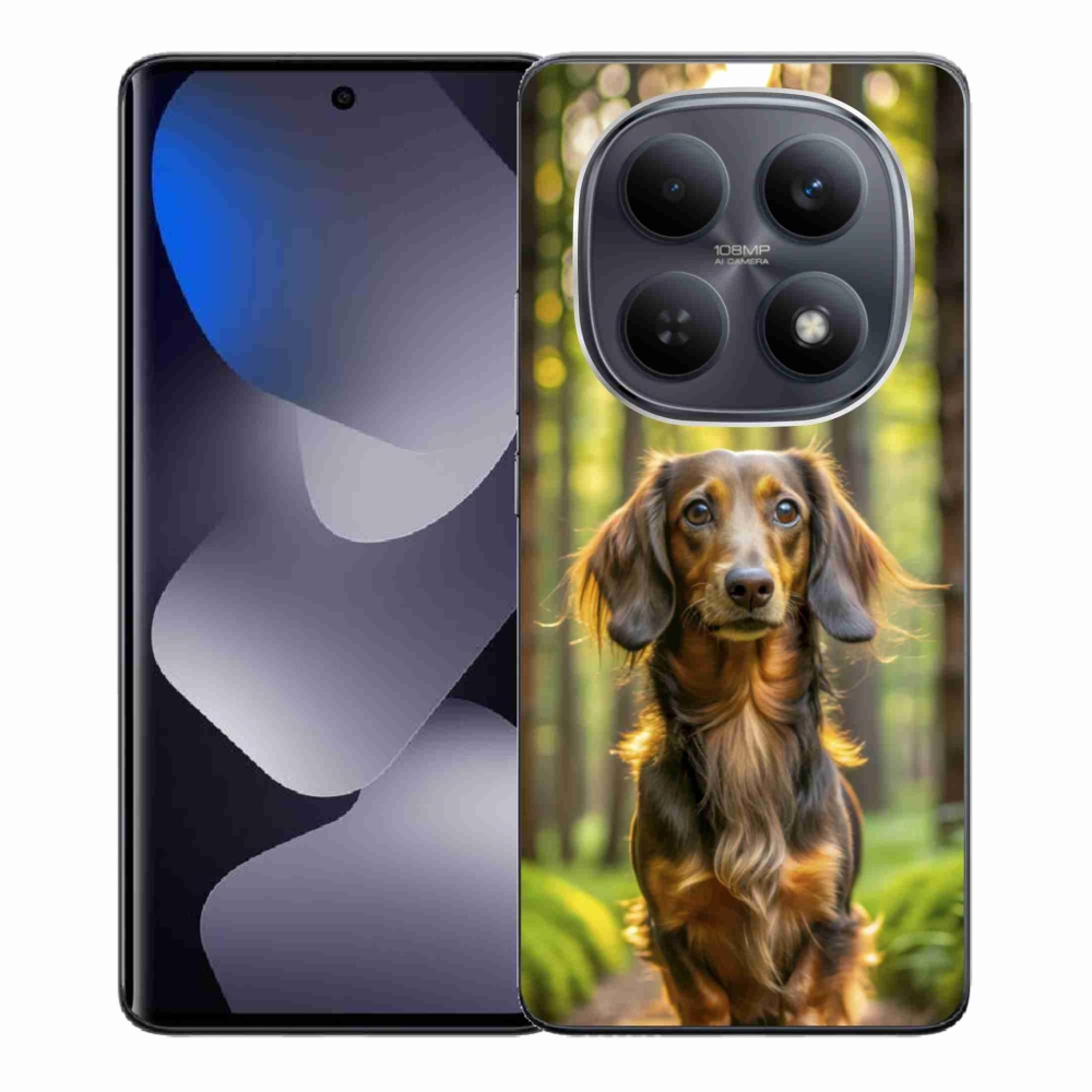 Gél borítás mmCase a Xiaomi Redmi Note 15 4G-hez - tacskó 4