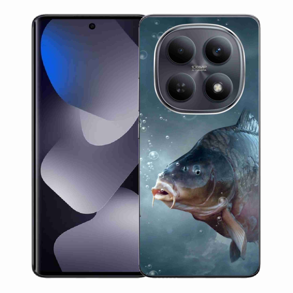 Gél borítás mmCase a Xiaomi Redmi Note 15 4G-hez - ponty és buborékok
