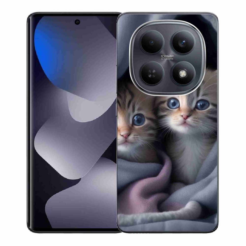 Gél borítás mmCase a Xiaomi Redmi Note 15 4G - cat duo 2 számára