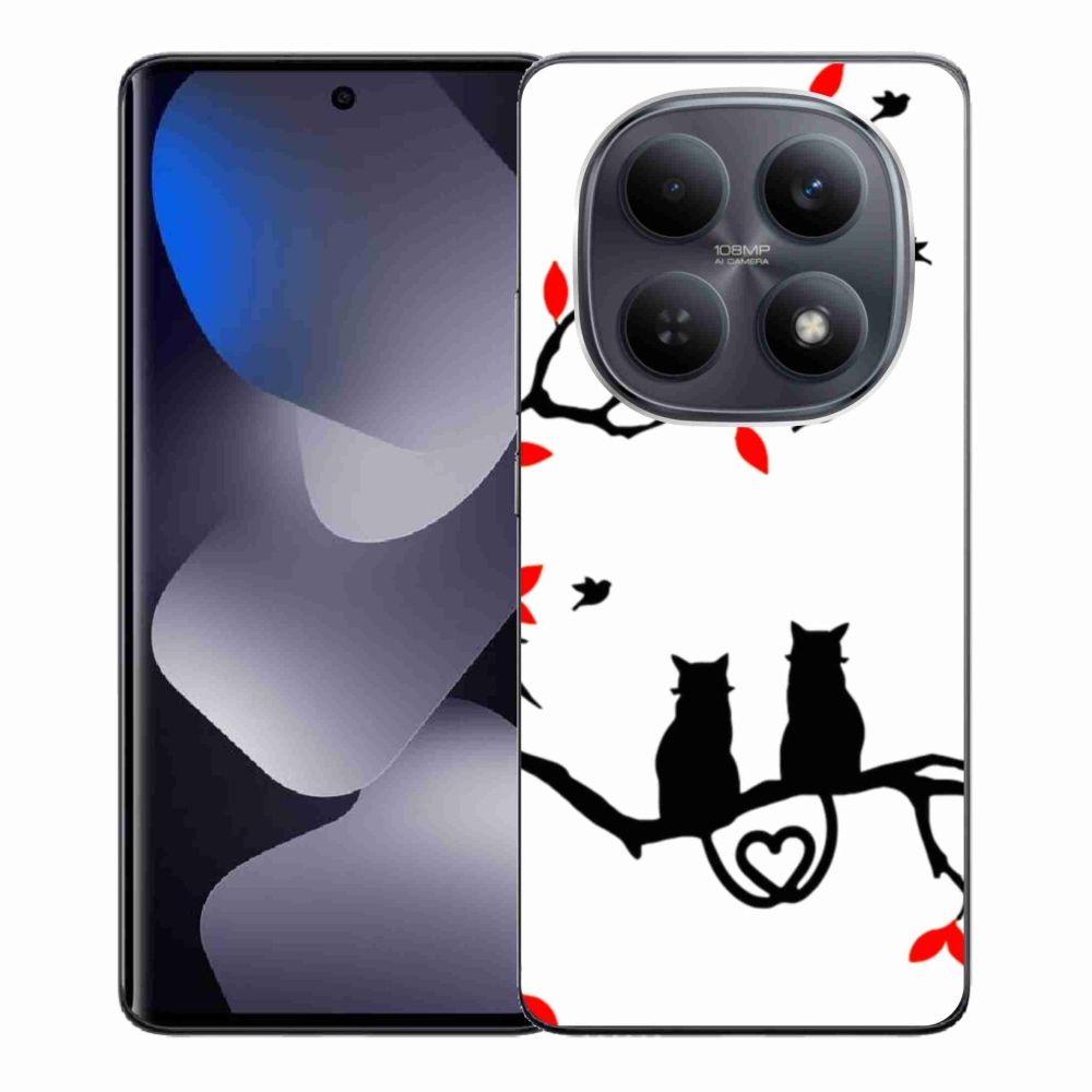 Gél borító mmCase a Xiaomi Redmi Note 15 4G-hez - macskaszerelem