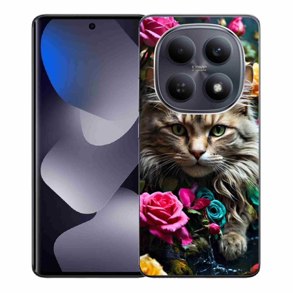 Gél borítás mmCase a Xiaomi Redmi Note 15 4G-hez - macskaszem nézet 2
