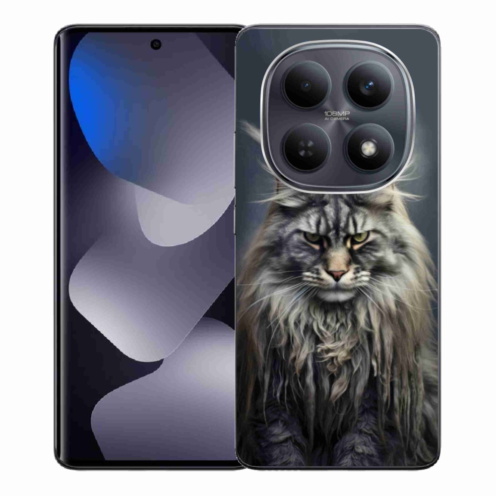 Gél borítás mmCase a Xiaomi Redmi Note 15 4G-hez - macskaszem nézet 4