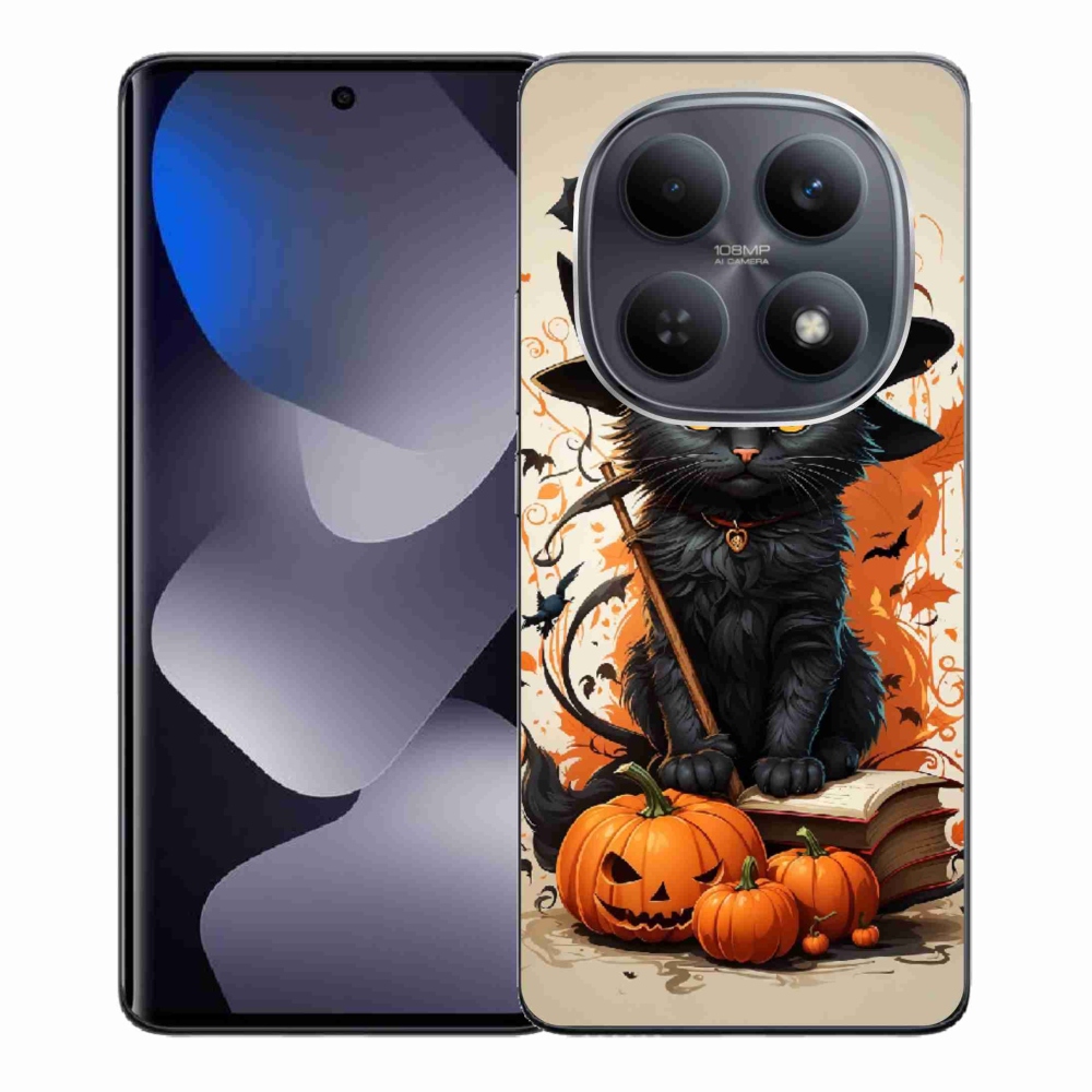 Gél borítás mmCase a Xiaomi Redmi Note 15 4G - macska varázslóhoz