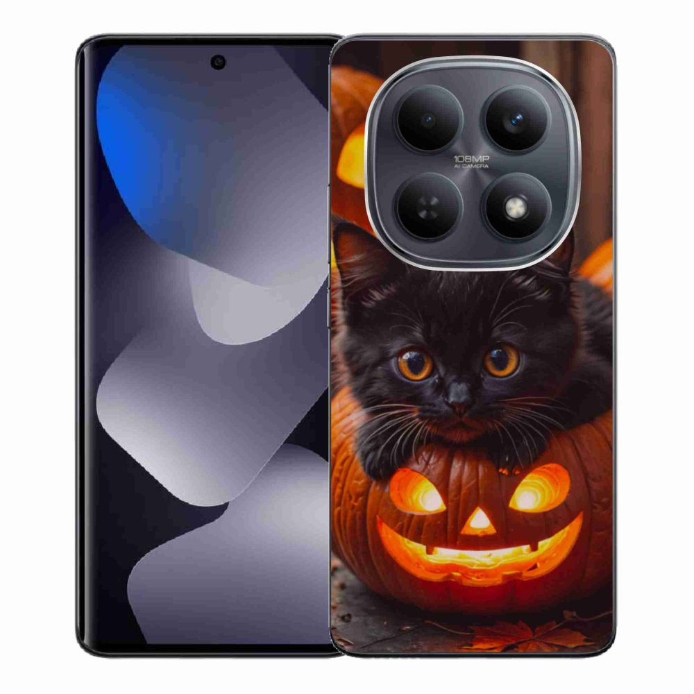 Gél borítás mmCase a Xiaomi Redmi Note 15 4G-hez - cica és tök