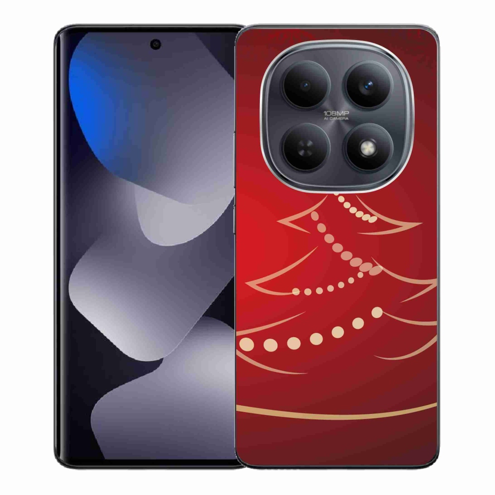 Gél borítás mmCase a Xiaomi Redmi Note 15 4G-hez - karácsonyfa karikatúra
