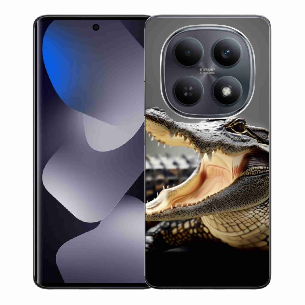 Gél borítás mmCase a Xiaomi Redmi Note 15 4G-hez - krokodil