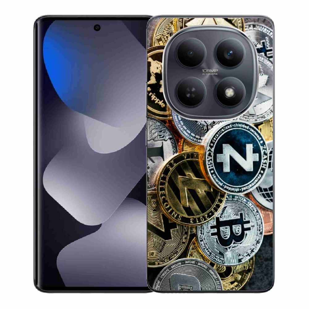Gél borítás mmCase a Xiaomi Redmi Note 15 4G - kriptovalutákhoz