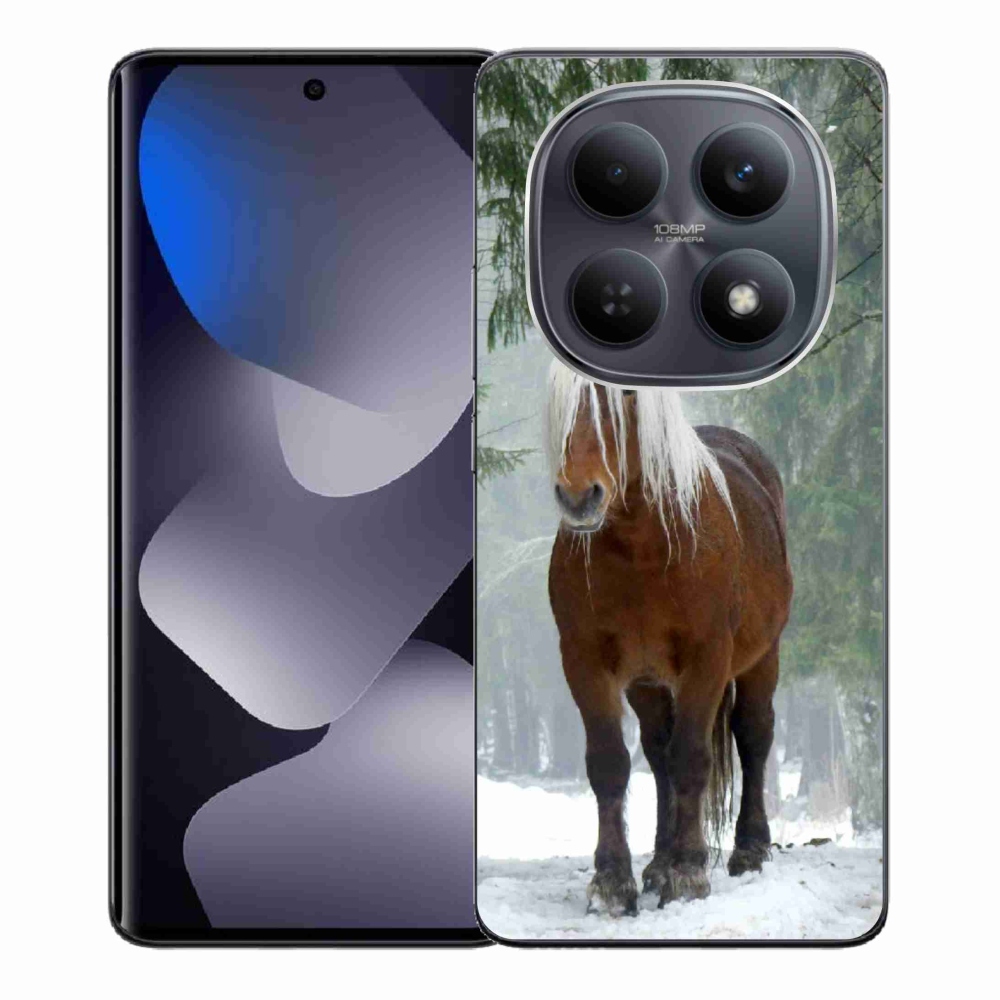 Gél borítás mmCase a Xiaomi Redmi Note 15 4G-hez - ló az erdőben