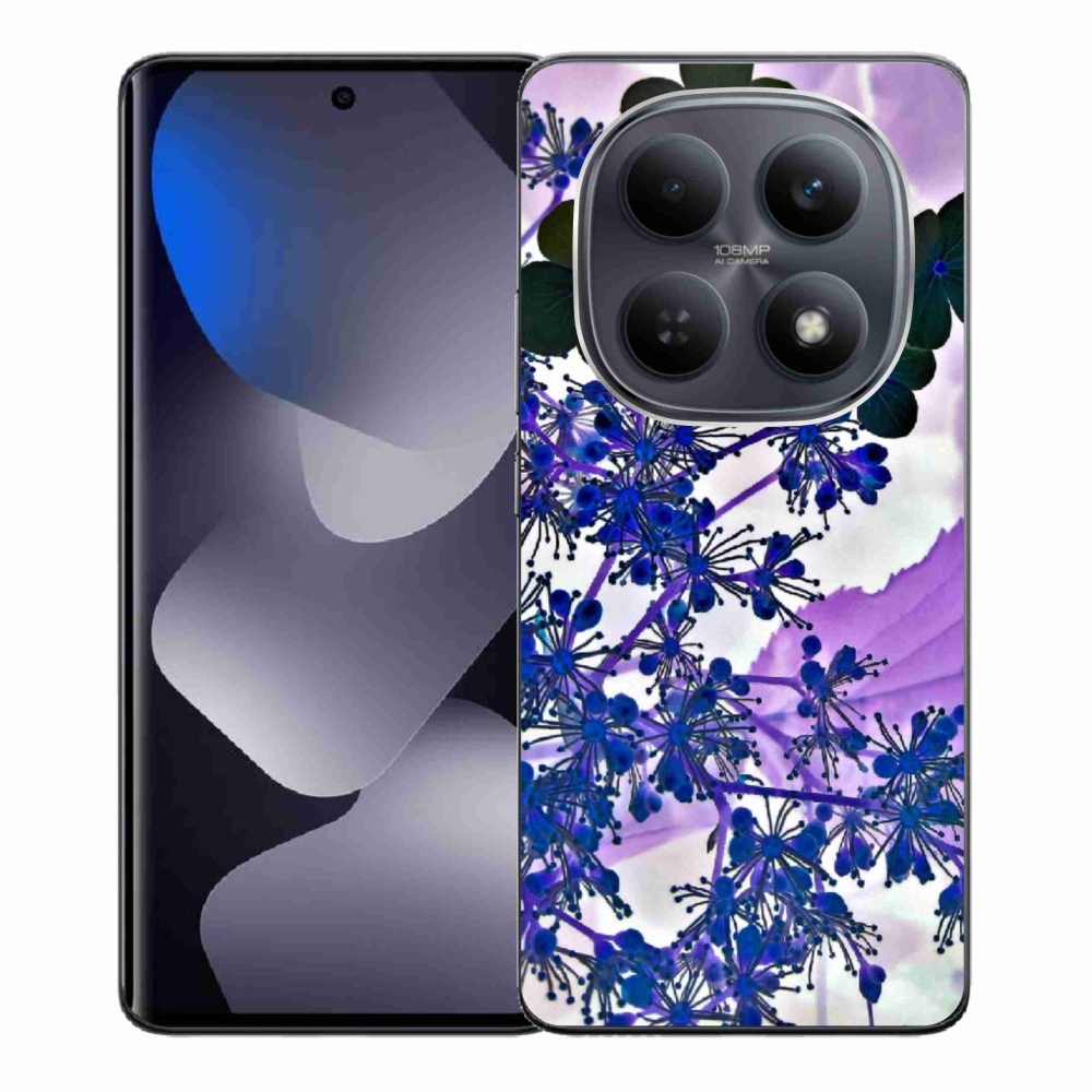 Gél borító mmCase a Xiaomi Redmi Note 15 4G-hez - hortenzia virág