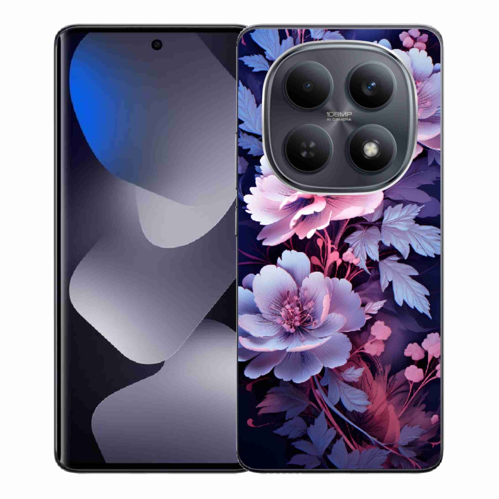 Gél borító mmCase a Xiaomi Redmi Note 15 4G - virágok 11