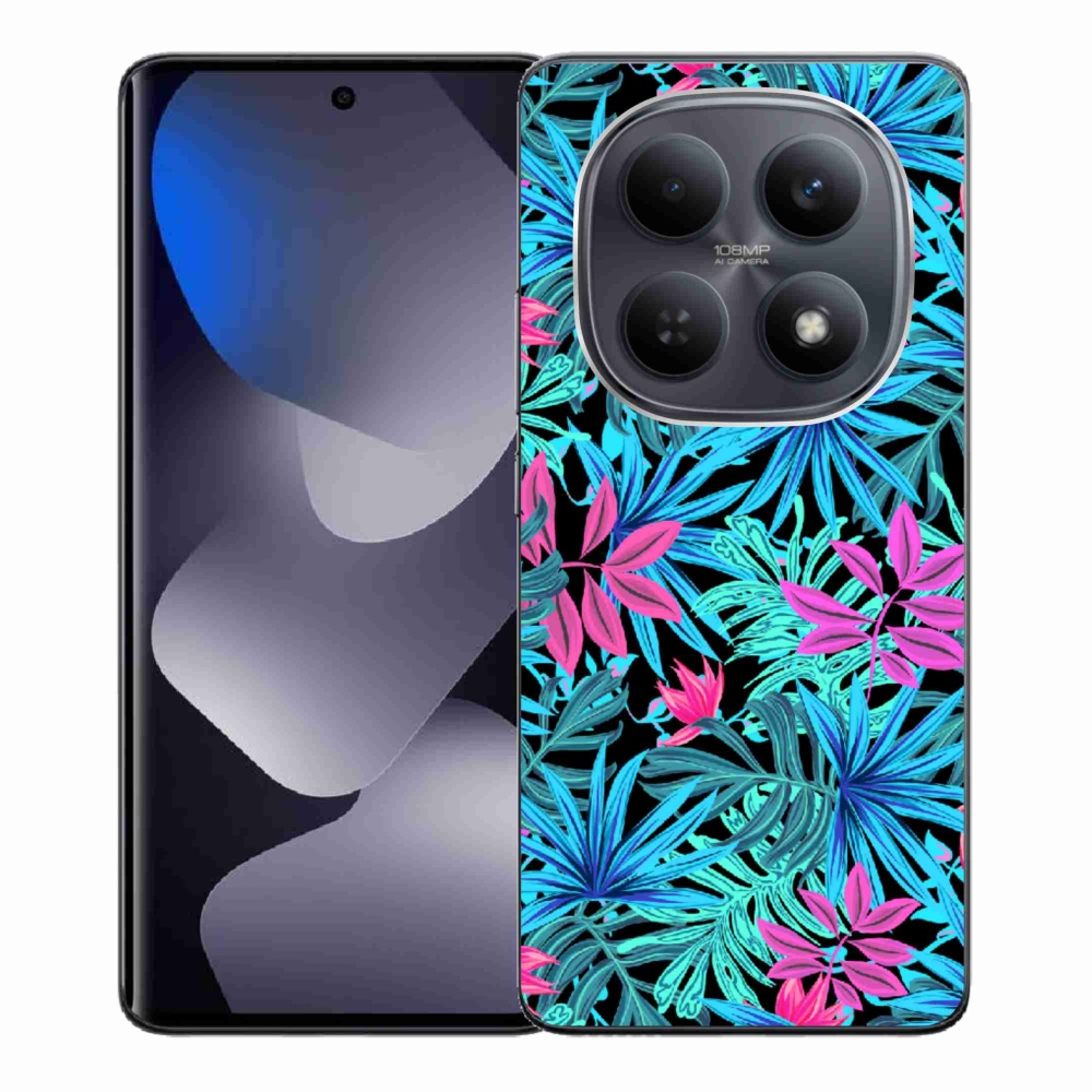 Gél borító mmCase a Xiaomi Redmi Note 15 4G - virágok 3