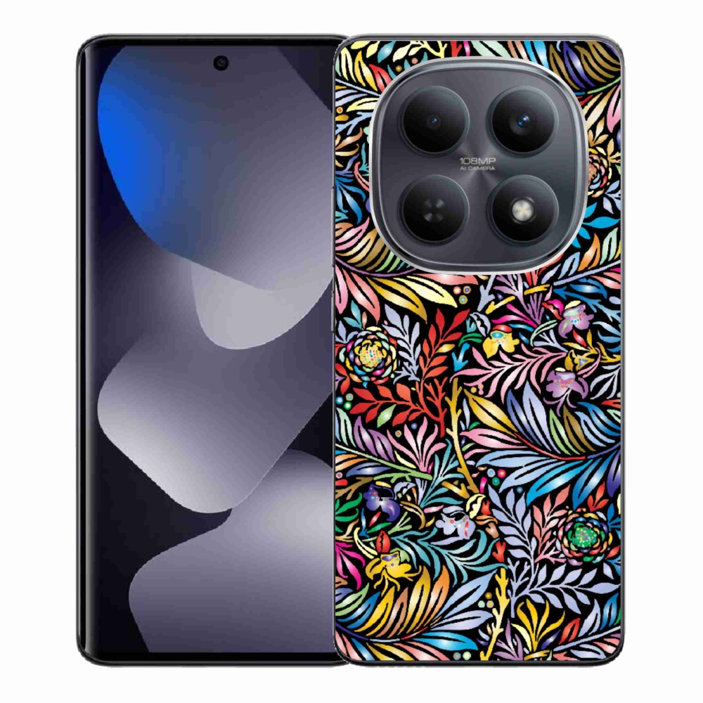 Gél borító mmCase a Xiaomi Redmi Note 15 4G - virágok 5