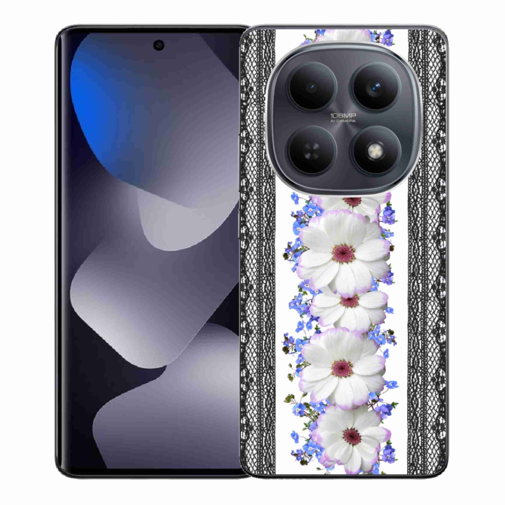 Gél borító mmCase a Xiaomi Redmi Note 15 4G - virágok 8