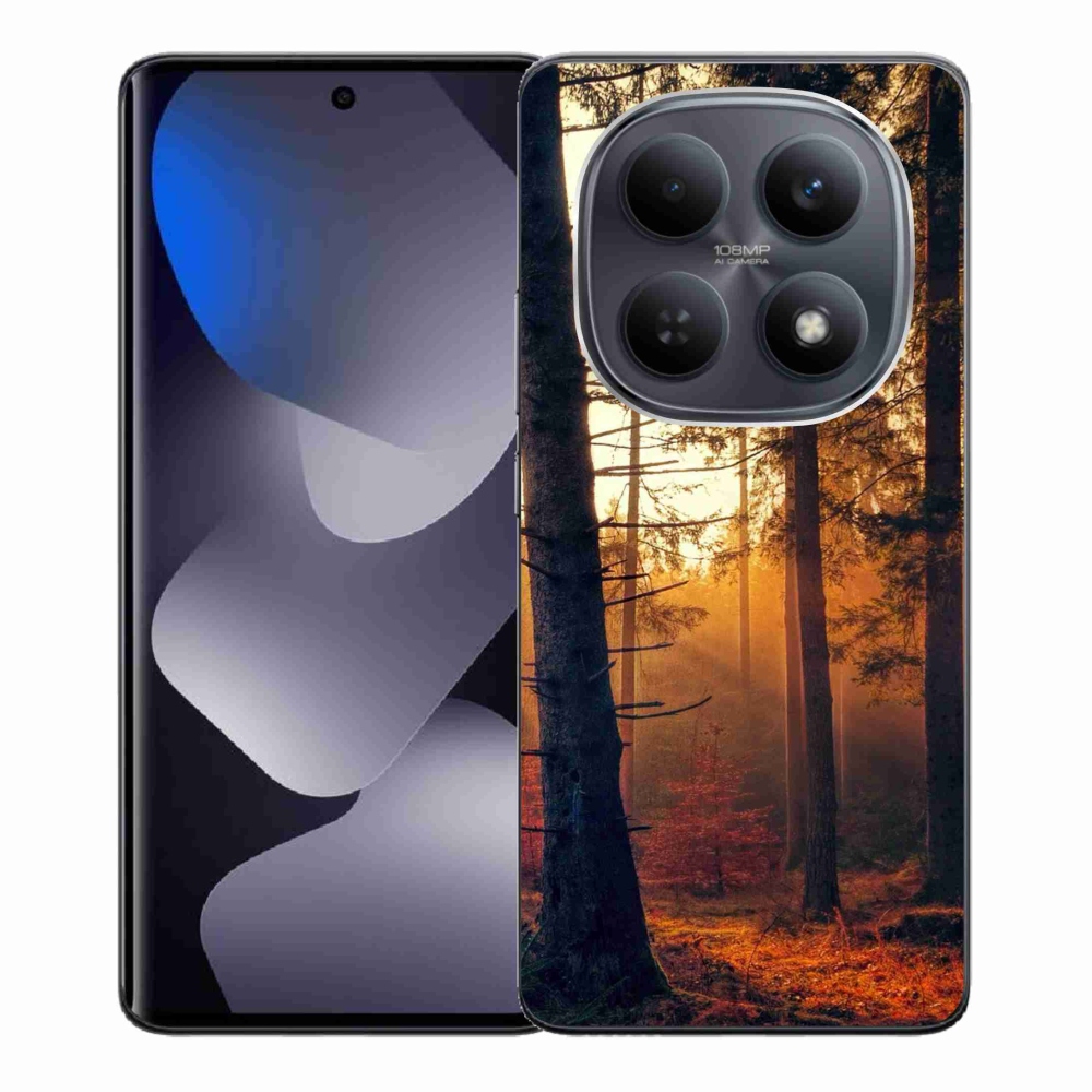 Gél borítás mmCase a Xiaomi Redmi Note 15 4G - erdőhöz