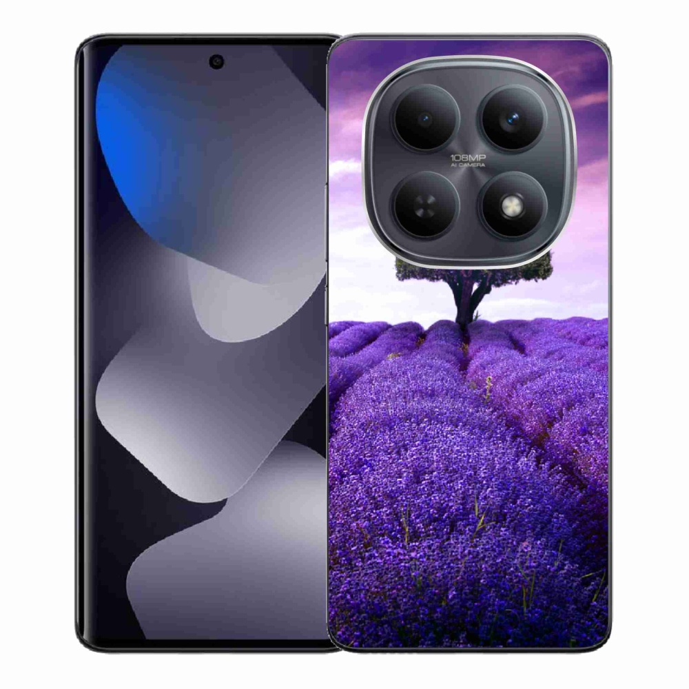 Zselés borítás mmCase a Xiaomi Redmi Note 15 4G-hez - levendula rét
