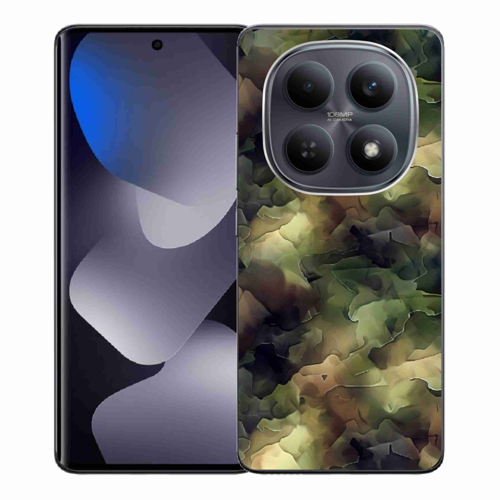 Gél borítás mmCase a Xiaomi Redmi Note 15 4G-hez - terepszínű minta 10