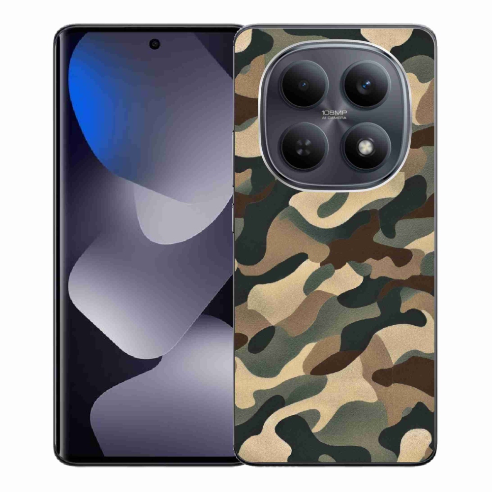 Gél borítás mmCase a Xiaomi Redmi Note 15 4G-hez - terepszínű minta 11