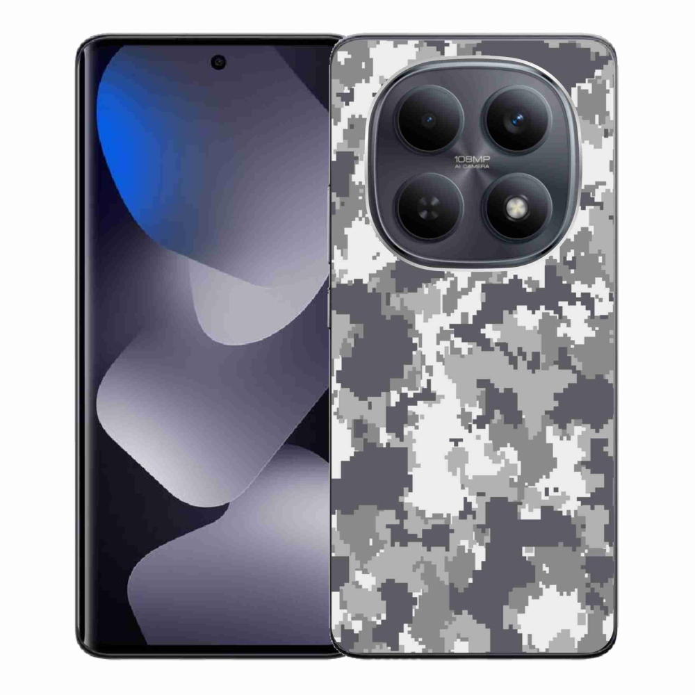 Gél borítás mmCase a Xiaomi Redmi Note 15 4G-hez - terepszínű minta 2