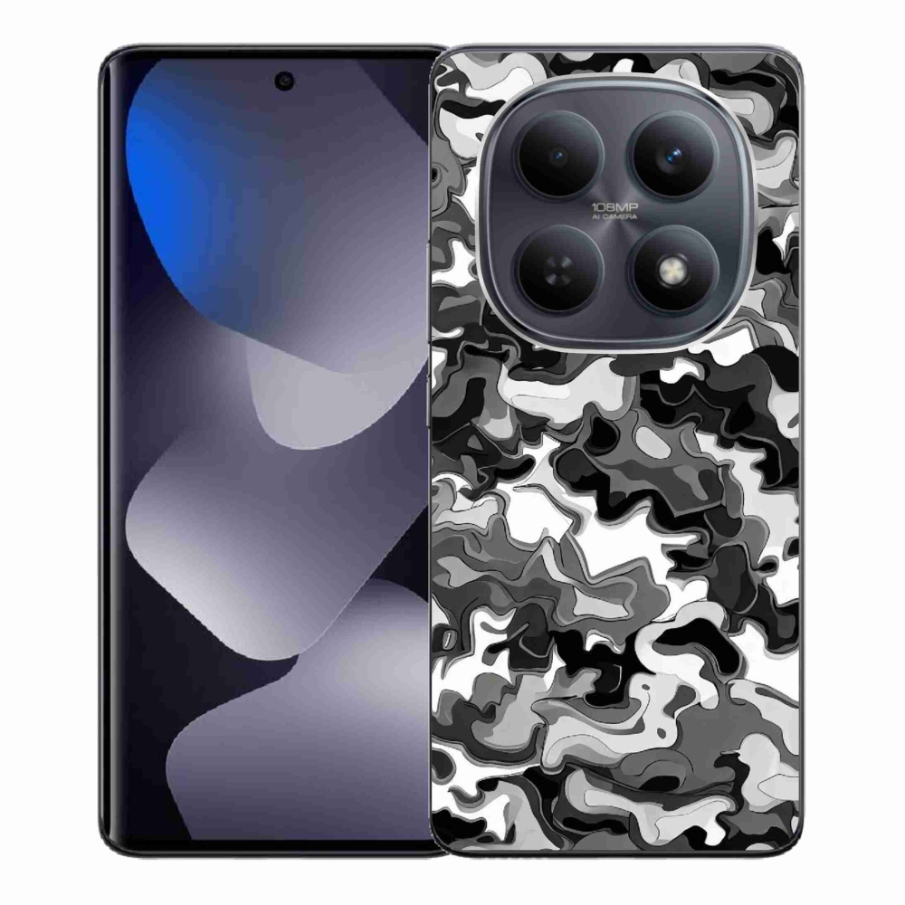 Gél borítás mmCase a Xiaomi Redmi Note 15 4G-hez - álcázó minta 3