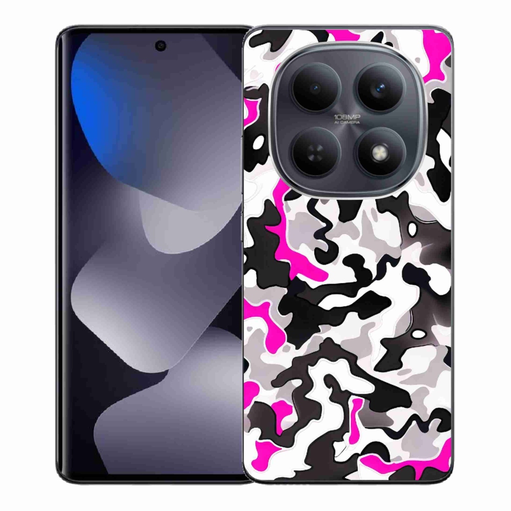 Gél borítás mmCase a Xiaomi Redmi Note 15 4G-hez - terepszínű minta 5