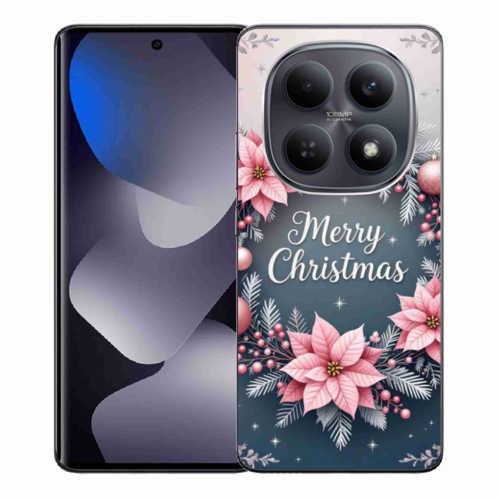 Gél borító mmCase a Xiaomi Redmi Note 15 4G-hez - boldog karácsonyt!