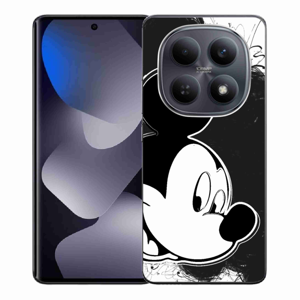 Gél borítás mmCase a Xiaomi Redmi Note 15 4G-hez - mickey egér 1
