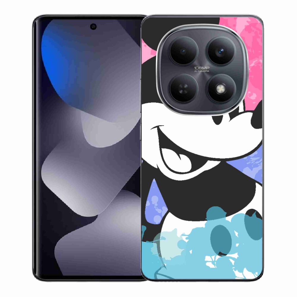 Gél borítás mmCase a Xiaomi Redmi Note 15 4G-hez - mickey egér