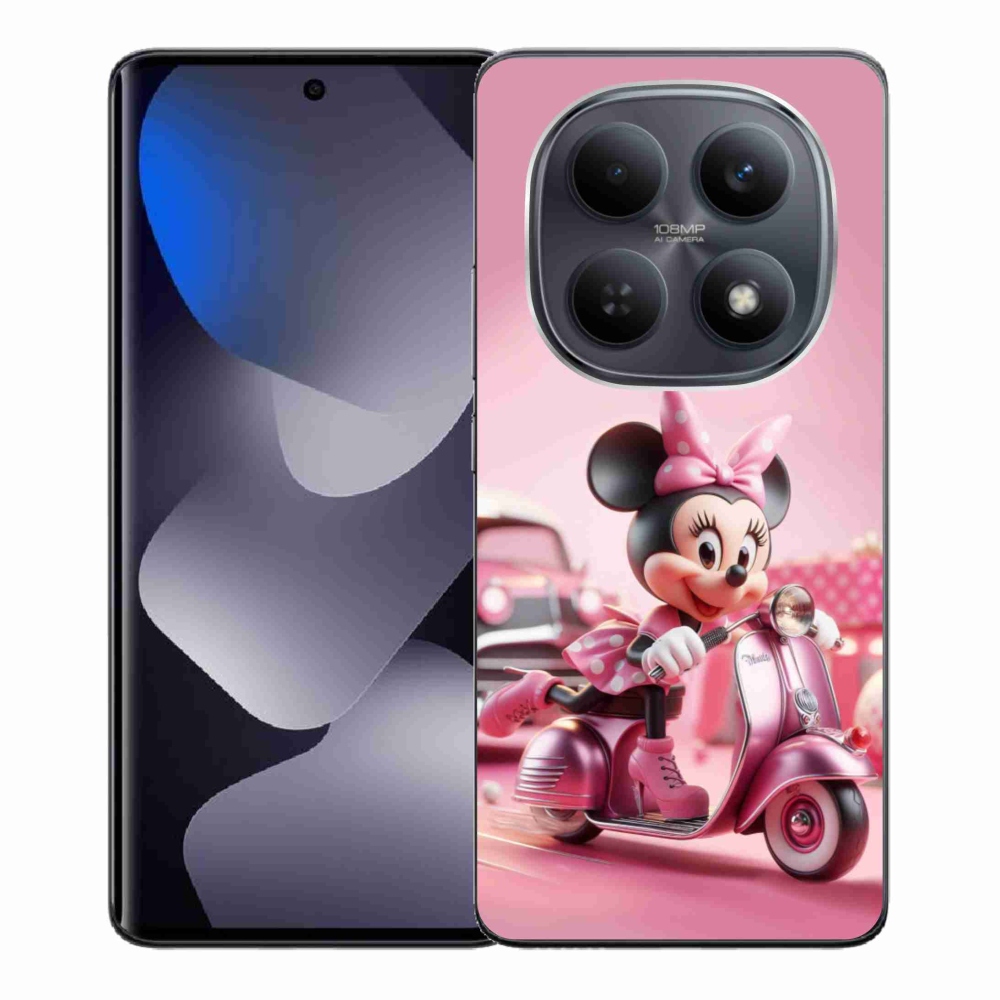 Gél borítás mmCase a Xiaomi Redmi Note 15 4G-hez - minnie 1