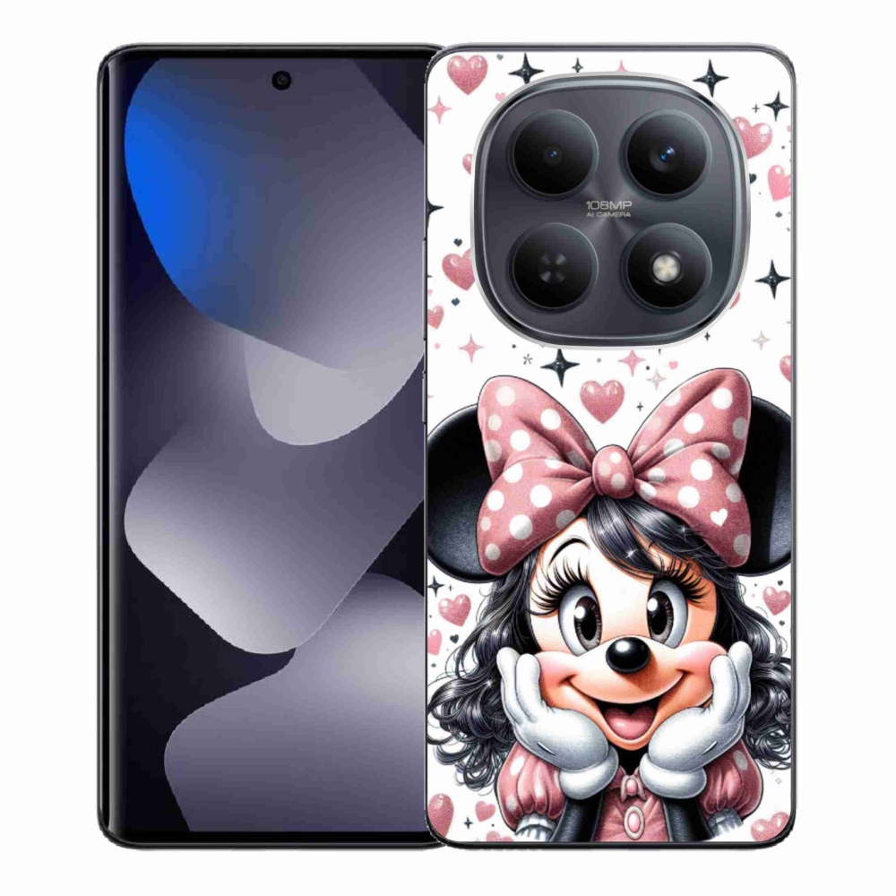 Gél borítás mmCase a Xiaomi Redmi Note 15 4G-hez - minnie