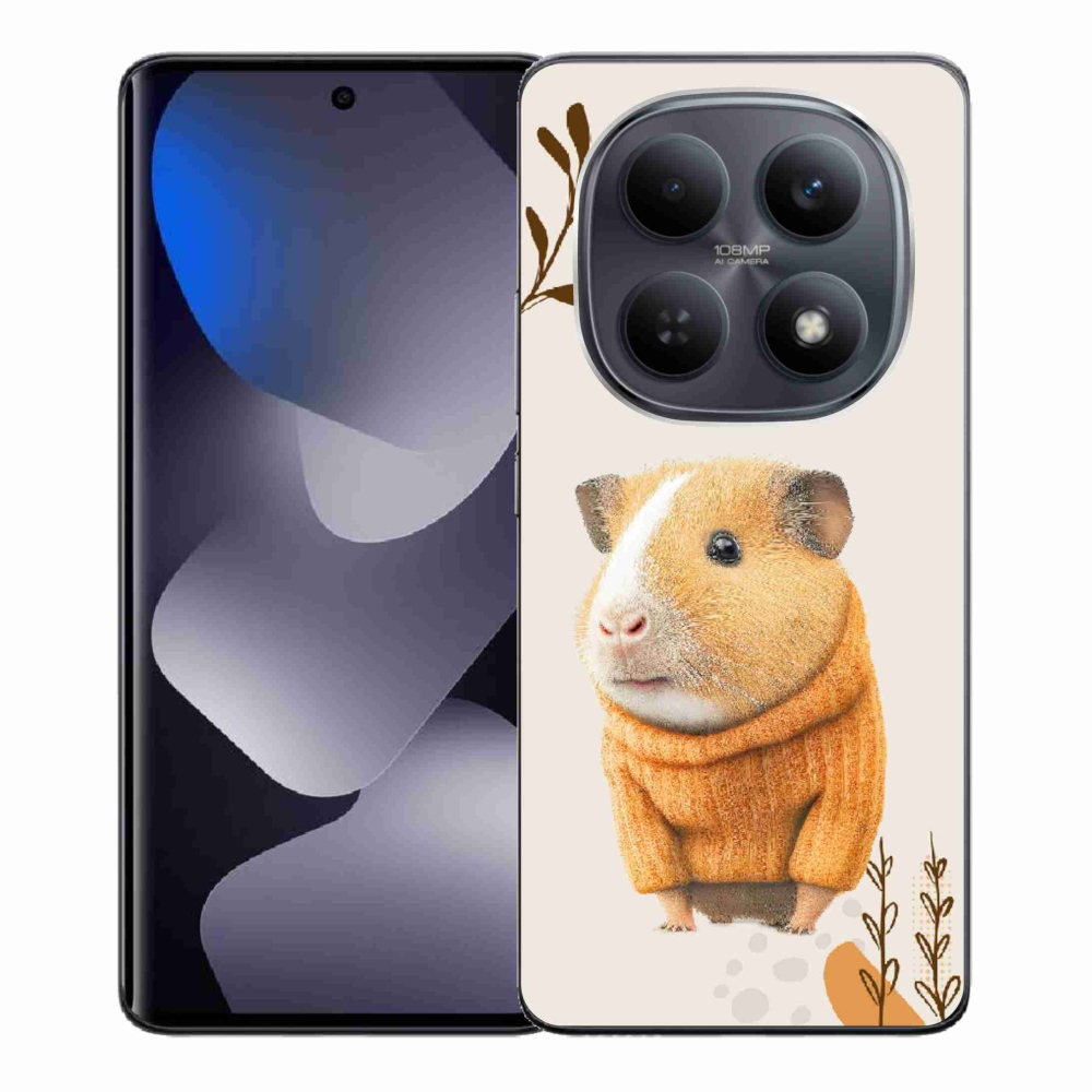 Gél borítás mmCase a Xiaomi Redmi Note 15 4G-hez - tengerimalac pulóverben