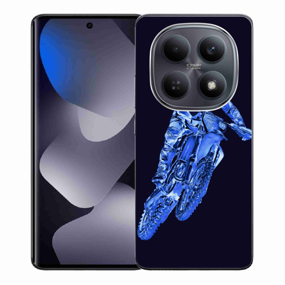 Gél borítás mmCase a Xiaomi Redmi Note 15 4G-hez - motocross 1