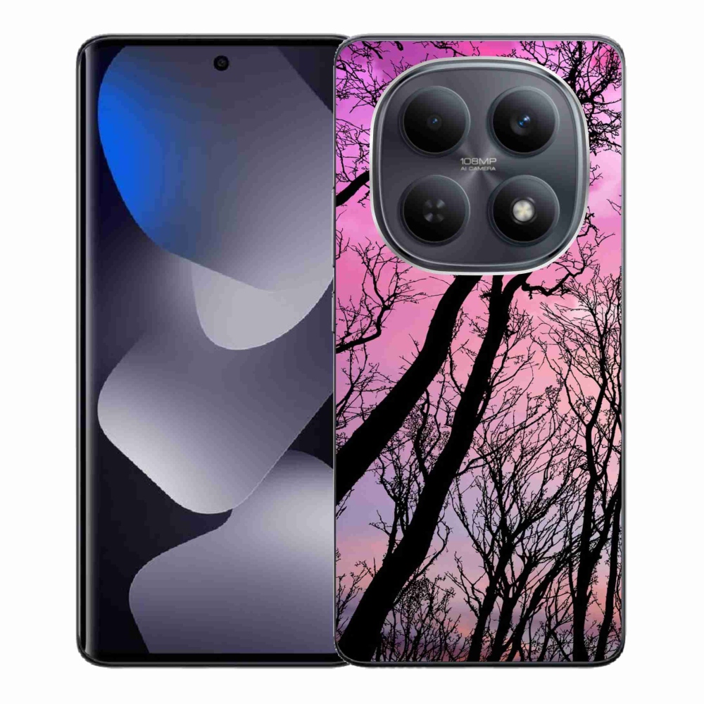 Gél borítás mmCase a Xiaomi Redmi Note 15 4G-hez - kidőlt fák