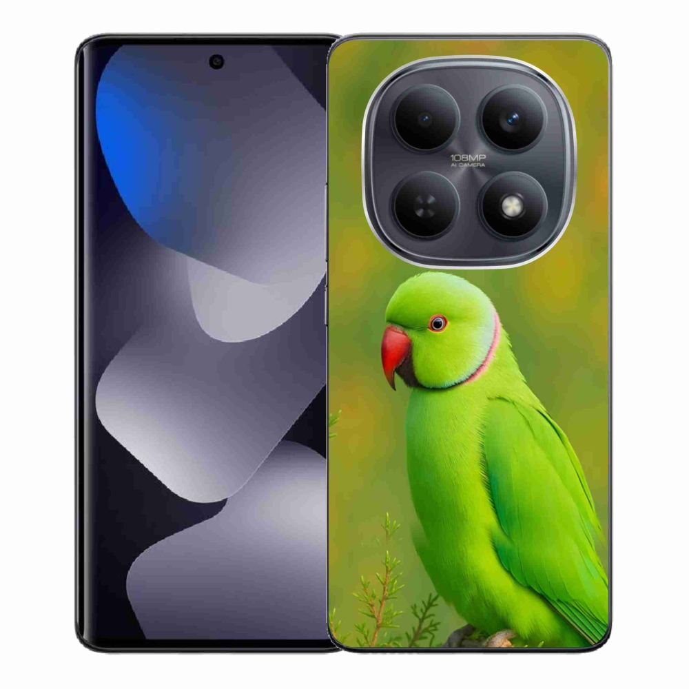 Gél borítás mmCase a Xiaomi Redmi Note 15 4G-hez - papagáj alexandr 2