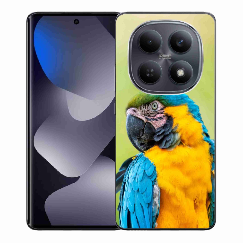 Gél borítás mmCase a Xiaomi Redmi Note 15 4G-hez - papagáj ara 2