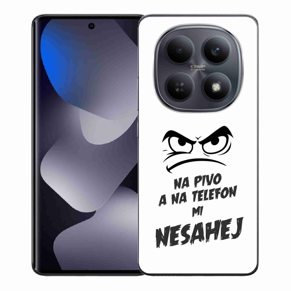 Gél borítás mmCase a Xiaomi Redmi Note 15 4G - sör motívum 2 fehér háttérrel