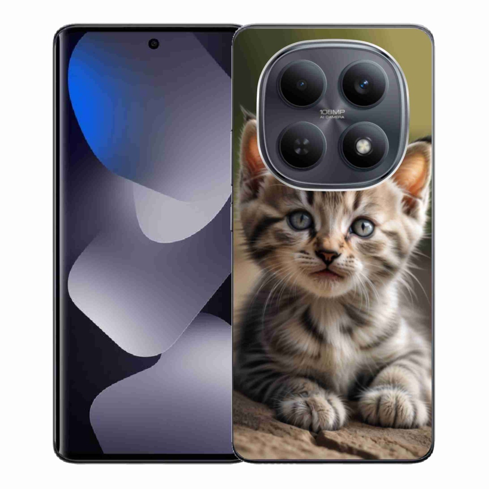 Gél borítás mmCase a Xiaomi Redmi Note 15 4G-hez - aranyos cica 9