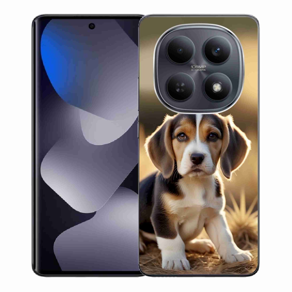 Gél borítás mmCase a Xiaomi Redmi Note 15 4G-hez - aranyos bézs színű