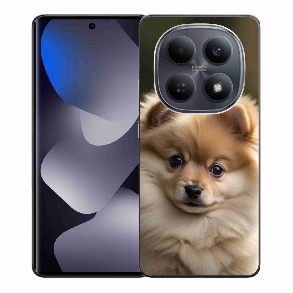 Gél borítás mmCase a Xiaomi Redmi Note 15 4G-hez - aranyos pomerániai 2
