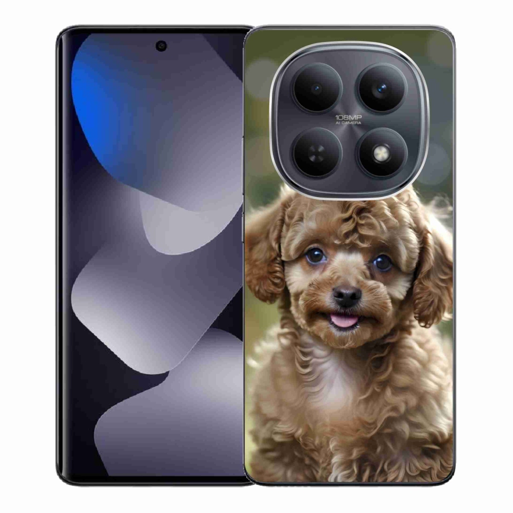 Gél borítás mmCase a Xiaomi Redmi Note 15 4G-hez - aranyos uszkár